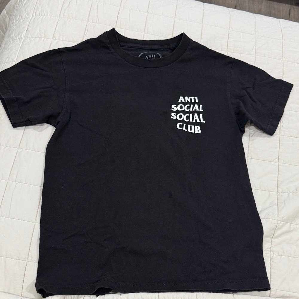 Anti Social Social Club Black Short Sleeve Tee